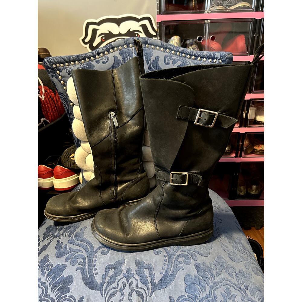Dr Martens Caite Double Buckle Knee High size 8/EU 39 - Picture 2 of 7
